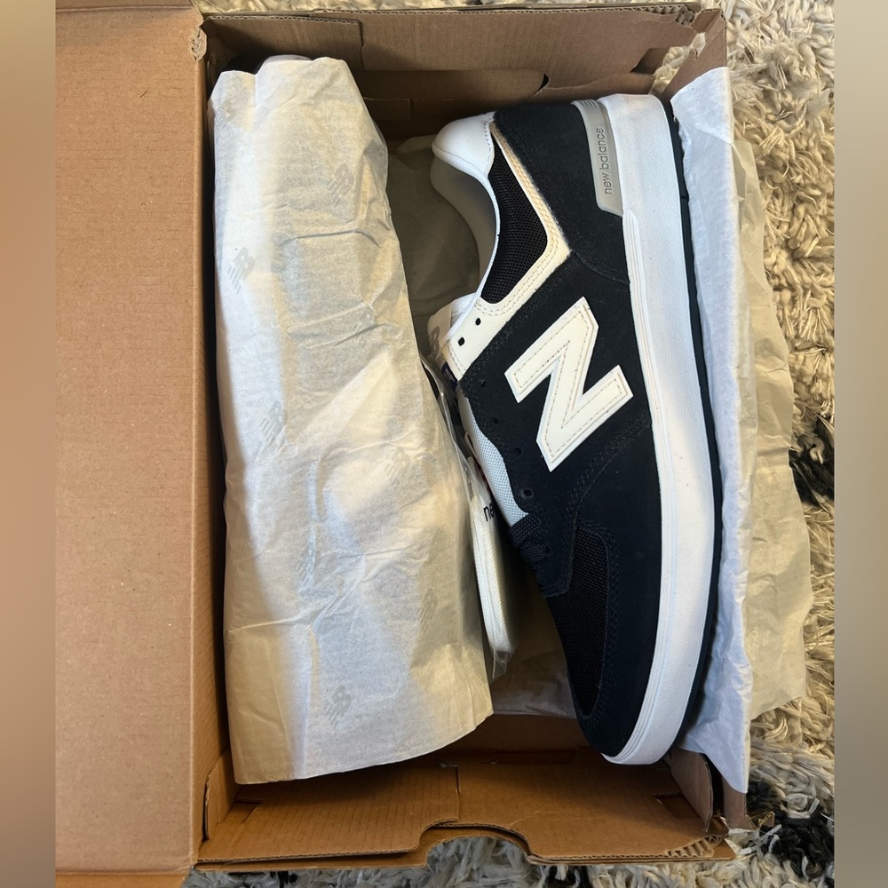 New Balance Black and White Sneakers